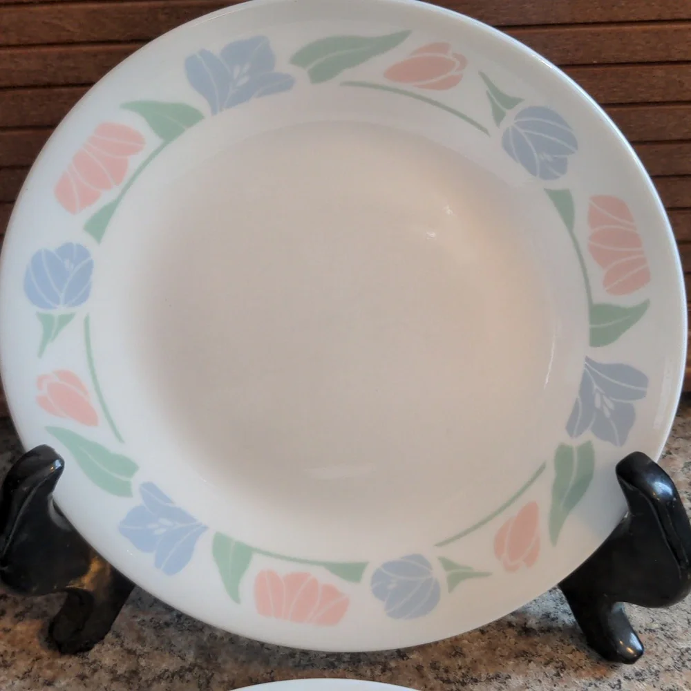 Corelle Friendship Salad Bread Plates Set of 6